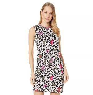 Ted Baker Pheebei Leopard Print Knit Dress Size 1 (US 4) NWOT